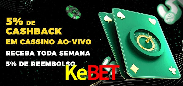 Promoções do cassino ao Vivo Kebet