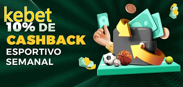 10% de bônus de cashback na kebet