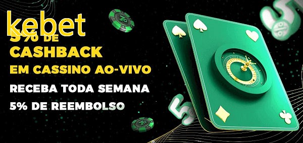 Promoções do cassino ao Vivo kebet